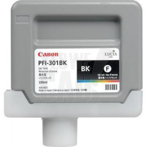 CANON PFI-301BK - 1486B001AA - Cartouche d'encre - 1 x noir - 330 ml