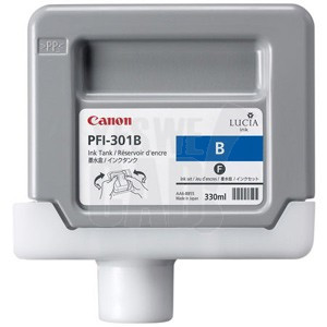 CANON PFI-301B - 1494B001AA - Cartouche d'encre - 1 x bleue - 330 ml