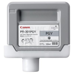 CANON PFI-301PGY - 1496B001AA - Cartouche d'encre - 1 x grise photo - 330 ml
