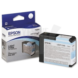 EPSON STYLUS PRO 3800 / 3880 - C13T580500 - Cartouche d'encre - 1 x cyan claire pigmentée - 80 ml