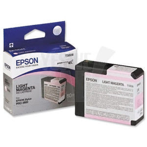EPSON STYLUS PRO 3800 - C13T580600 - Cartouche d'encre - 1 x magenta claire pigmentée - 80 ml
