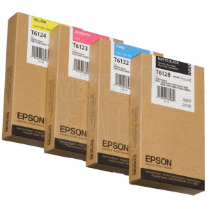 EPSON STYLUS PRO 7400 / 7450 / 9400 / 9450 - C13T612400 - Cartouche d'encre - 1 x jaune - 220 ml