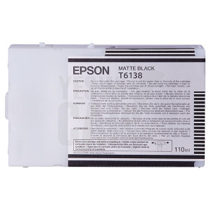 EPSON STYLUS PRO 4400 / 4450 / 4800 / 4880 / 9600 - C13T613800 - Cartouche d'encre - 1 x noir mat - 110 ml