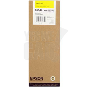 EPSON STYLUS PRO 4450 / 9600 - C13T614400 - Cartouche d'encre - 1 x jaune - 220 ml