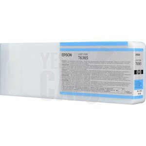 EPSON STYLUS PRO 7890 / 7900 / 9890 / 9900 / WT7900 - C13T636500 - Cartouche d'encre - 1 x cyan claire - 700 ml