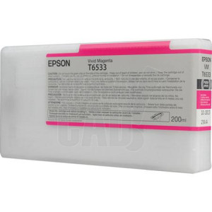 EPSON STYLUS PRO 4900 - C13T653300 - Cartouche d'encre - 1 x magenta pigmentée vivid - 200 ml