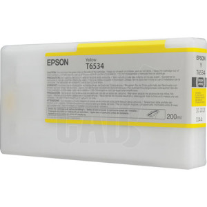 EPSON STYLUS PRO 4900 - C13T653400 - Cartouche d'encre - 1 x jaune pigmentée - 200 ml