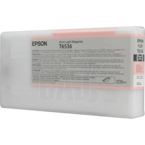 EPSON STYLUS PRO 4900 - C13T653600 - Cartouche d'encre - 1 x magenta claire pigmentée vivid - 200 ml