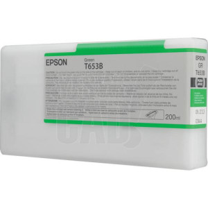 EPSON STYLUS PRO 4900 - C13T653B00 - Cartouche d'encre - 1 x verte pigmentée - 200 ml