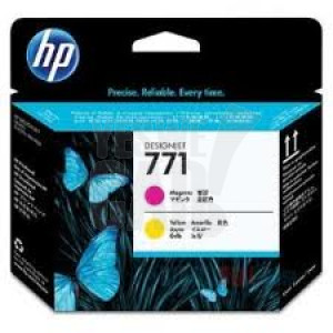 HP 771 - CE018A - Têtes d'impression - 1 x magenta et 1 x jaune