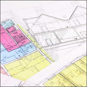 Prestation de Tirage de Plans Filaire Couleur par Internet