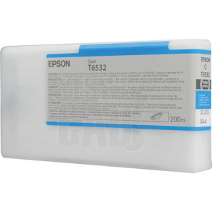 EPSON STYLUS PRO 4900 - C13T653200 - Cartouche d'encre - 1 x cyan pigmentée - 200 ml