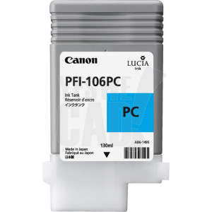 CANON PFI-106PC - 6625B001AA - Cartouche d'encre d'origine - 1 x cyan photo - 130 ml