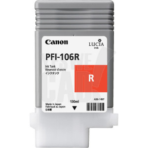 CANON PFI-106R - 6627B001AA - Cartouche d'encre d'origine - 1 x rouge - 130 ml