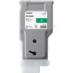 CANON PFI-206G - 5310B001 - Cartouche d'encre - 1 x verte - 300 ml