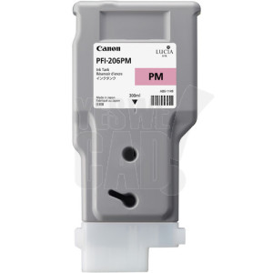 CANON PFI-206PM - 5308B001 - Cartouche d'encre - 1 x magenta photo - 300 ml