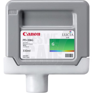 CANON PFI-306G - 6664B001AA - Cartouche d'encre - 1 x verte - 330 ml