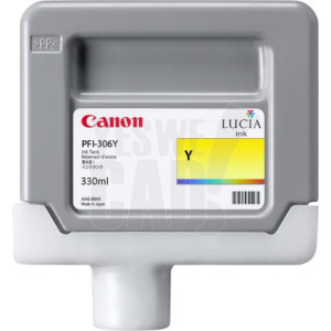 CANON PFI-306Y - 6660B001AA - Cartouche d'encre - 1 x jaune - 330 ml