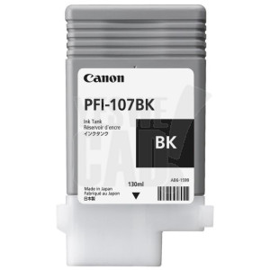 CANON PFI-107BK - 6705B001 - Cartouche d'encre - 1 x noir - 130 ml