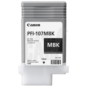 CANON PFI-107MBK - 6704B001 - Cartouche d'encre - 1 x noir mat - 130 ml