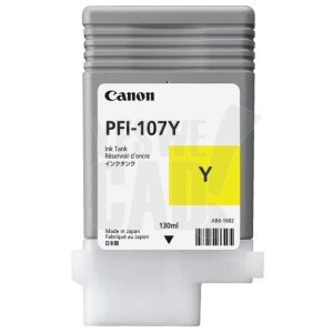 CANON PFI-107Y - 6708B001 - Cartouche d'encre - 1 x jaune - 130 ml
