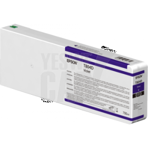 EPSON Singlepack Violet T804D00 UltraChrome HDX 700ml