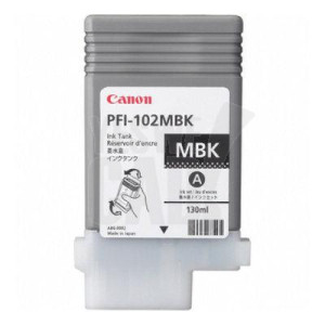 CANON PFI-102MBK - Cartouche d'encre - 1 x noir mat - 130 ml