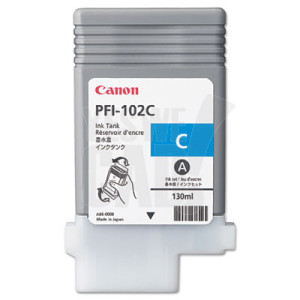 CANON PFI-102C - Cartouche d'encre - 1 x cyan - 130 ml