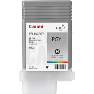 CANON PFI-103PGY - 2214B001AA - Cartouche d'encre - 1 x grise photo - 130 ml