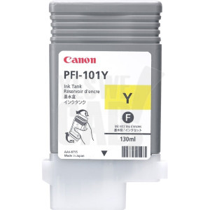 CANON PFI-101Y - 0886B001AA - Cartouche d'encre - 1 x jaune - 130 ml