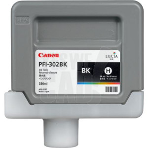 CANON PFI-302BK - 2216B001AA - Cartouche d'encre - 1 x noir - 330 ml
