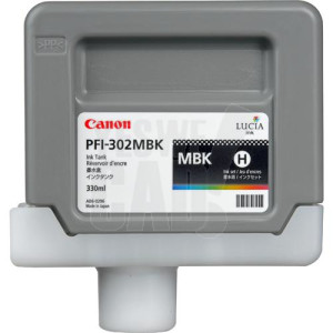 CANON PFI-302MBK - 2215B001AA - Cartouche d'encre - 1 x noir mat - 330 ml