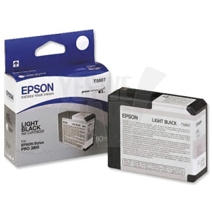 EPSON STYLUS PRO 3800 / 3880 - C13T580700 - Cartouche d'encre - 1 x grise pigmentée - 80 ml