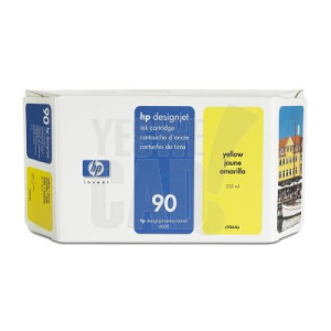 HP 90 - C5065A - Cartouche d'encre - 1 x jaune - 400 ml