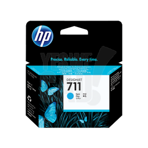 HP 711 - CZ130A - Cartouche d'encre - 1 x cyan - 38 ml