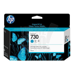 HP Cartouche d'encre DesignJet HP 730 Cyan 130 ml