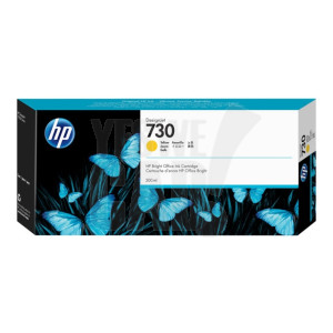 HP Cartouche d'encre DesignJet HP 730 Jaune 300 ml