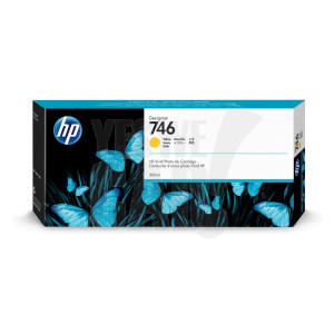 HP Cartouche d'encre DesignJet HP 746 Jaune 300 ml