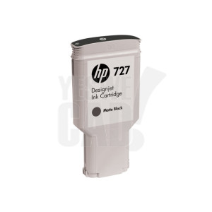 HP Cartouche d'encre DesignJet HP 727 Noir mat 300 ml