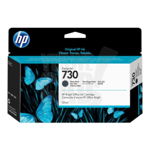 HP Cartouche d'encre DesignJet HP 730 Noir mat 130 ml