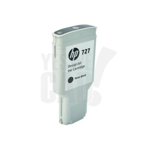 HP Cartouche d'encre DesignJet HP 727 Noir photo 300 ml