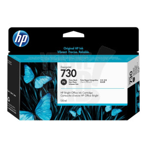 HP Cartouche d'encre DesignJet HP 730 Noir photo 130 ml