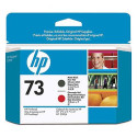 HP 73 - CD949A - Noir Mat et Rouge Chromatique