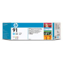 HP 91 - C9470A - Cyan Clair Pigmenté - 775 ml