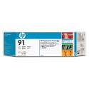 HP 91 - C9466A - Gris Clair à Pigments - 775 ml