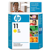 HP 11 - C4838A - Cartouche d'encre - 1 x jaune - 28 ml