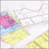 Prestation de Tirage de Plans Filaire Couleur par Internet